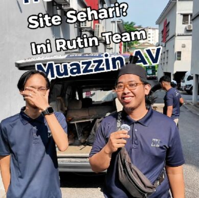 Di Muazzin AV, kami memahami bahawa sistem siar raya (PA System) yang lancar adalah nadi bagi sesebuah masjid dan surau. Apabila menerima aduan mengenai speaker menara yang tidak berfungsi atau suara azan yang kurang jelas, pasukan teknikal kami segera bergerak ke lokasi.